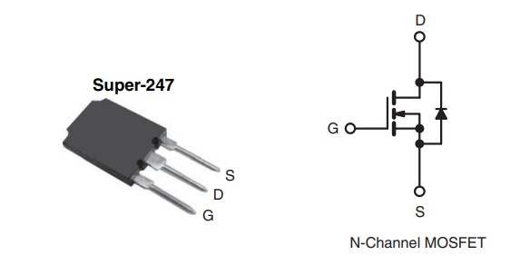 Mechanical Drawing - Vishay / Siliconix SIHFPS Super-247 Power MOSFET